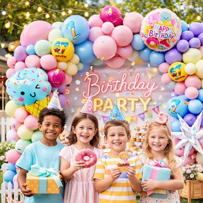 164Pcs 6 7 Birthday Decorations - Image 5