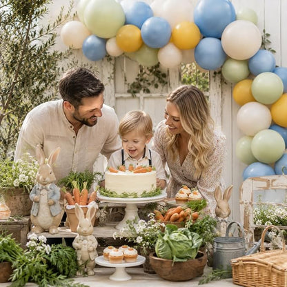 Dusty Blue Green Mustard Yellow Balloons, 12 Inch Lemon Theme Latex Balloon | - Image 6