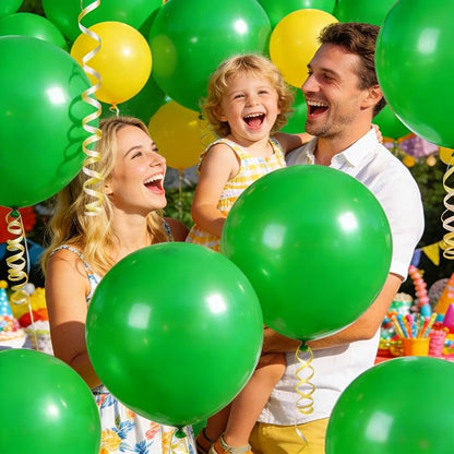32Pcs Green Big Balloons 18 Inch, Round Large Latex Party Balloons - Image 7