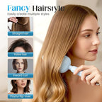 Retractable Cushion Massage Comb, 2026 New Self Cleaning Hair Brush, Anti Static Self Cleaning Hair Brush for Women Men (Blue#2Pcs)