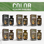 Golden Brown Hair Shampoo, Hair Color for Gray Coverage, 3 in 1 Hair Dye Shampoo - champu para tenir el cabello, Colors in Minutes, Easy to Use PPD Free Pouch 30mlx10p