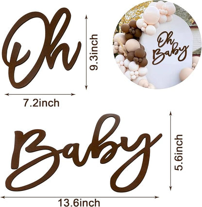 Oh Baby Sign for Backdrop - Image 2