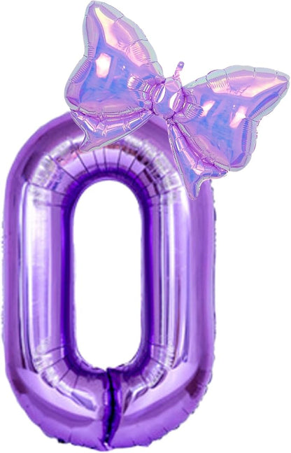 Happy birthday Big Number Balloons Foil Birthday Balloon Number Balloons Happy by MPRVAKYF