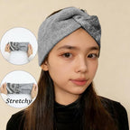 3Pcs Knitted Headbands for Women Twist Knit Winter Headband Thick Wide Ear Warmers Hair Accessories for Cold Weather