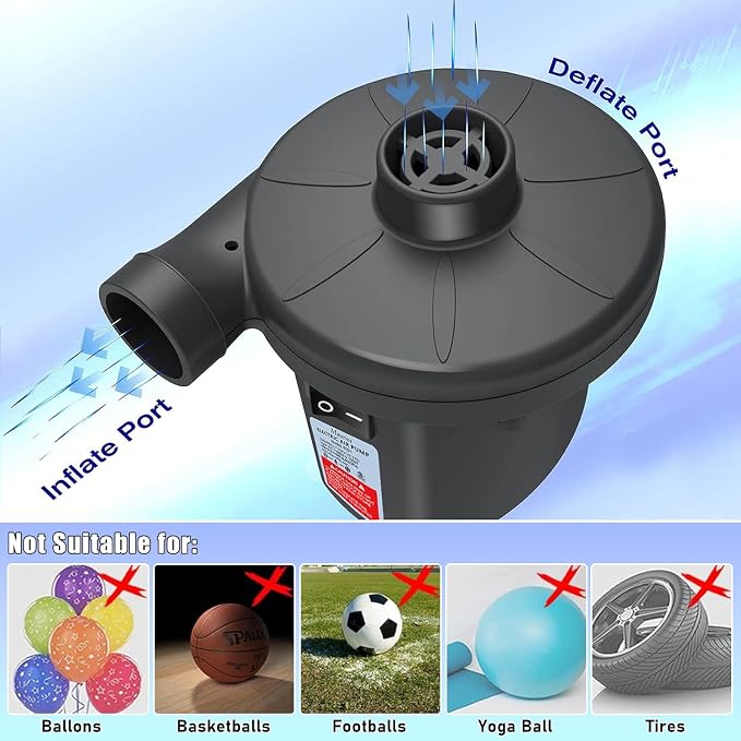 Quick-Fill Electric Air Pump - Image 2
