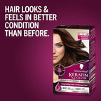 Schwarzkopf Keratin Permanent Hair Dye Cream, 4.6 Intense Cocoa, Professional Quality Color for Up to 100% Gray Coverage, Bond Enforcing System (Pack of 2)
