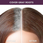 Madison Reed Root Touch Up + Brow Filler, Terra Medium Brown, Instant Gray Coverage, Fills in Brows & Thinning Hairlines, Temporary Concealing Powder, 0.13 oz (60 uses)