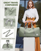 Gym Bag Womens,Travel Duffel Carry on Bag Sport Tote Bag Weekend Overnight Bag