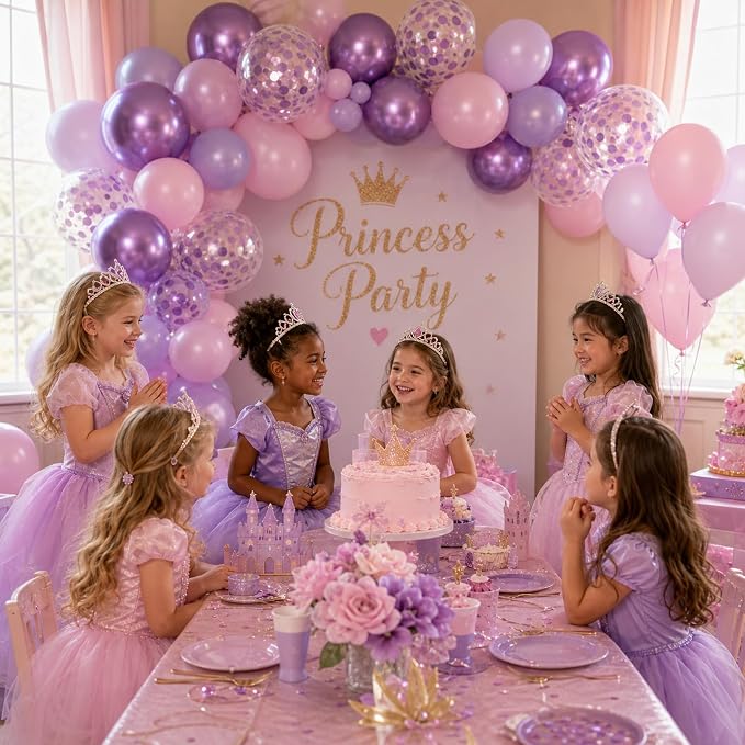 KBZVNAF Pink and Purple Latex Balloons 60 Pack 12 inch | Metallic Purple Pink - Image 6
