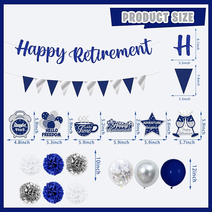KOTLMIGHT Retirement Party Decorations - Image 3