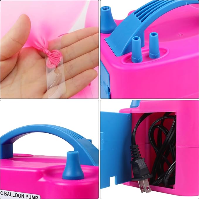 Balloon Pump 600W 110V Electric Balloon Pump Portable Electric Inflator Balloon - Image 8