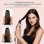 Hair Styler Wrap & 6 in 1 Hot Air Styler-110,000 RPM High-Speed Fast Negative Ionic Multi Hair Styler Professional Blow Dryer Brush for Curling Volumizing Straightening Styling