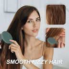 Mini Hair Bursh for Women,girls-Protable Travel Size Hair Brush for Pockets,Purse,backpack-Mini Detangler Brush for All Hair Types,Small Hair Brush for Detangling (1 Pack-Green)
