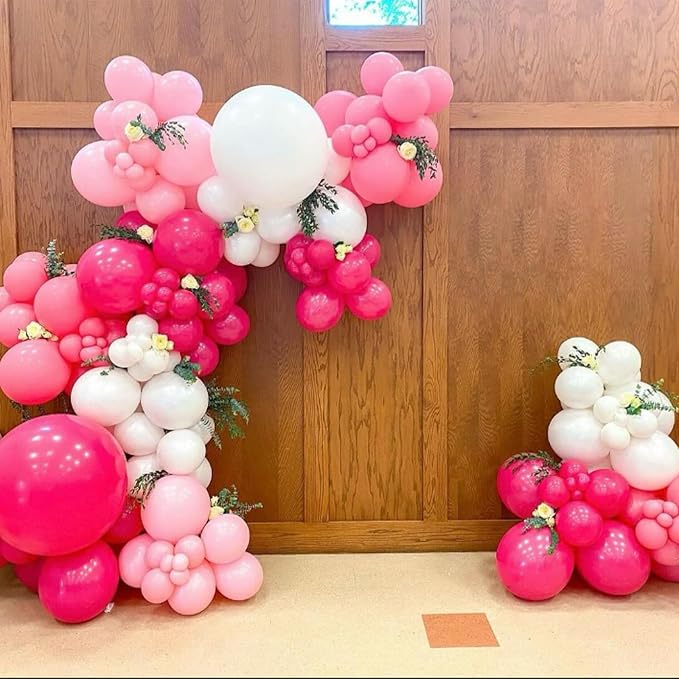 Pink and White Balloons - Image 8