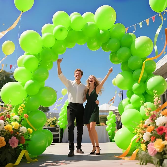 Light Green Balloon Arch Kit 111Pcs 18 12 5 Inch Latex Party Balloons Garland - Image 8