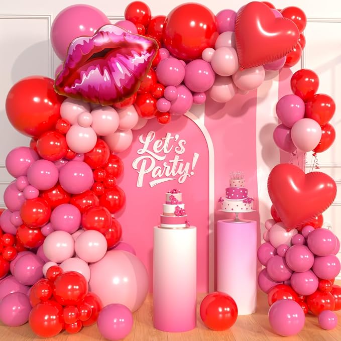 Valentine's Day Balloon Arch Kit by Unknown