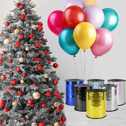 500 Yards Curling Ribbon, 1/5 Inch Shiny Black Ribbon, Balloon String, Party - Image 7