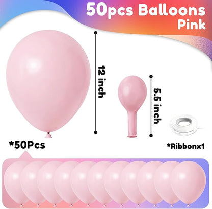 Light Pink Balloons, Baby Shower, Anniversary, Graduation, Wedding Decorations - Image 2