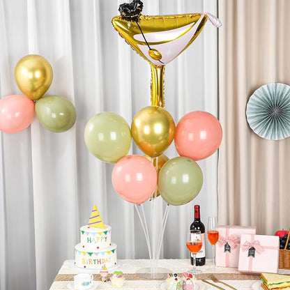 Martini Birthday Party Balloons Stand Kit 2 Sets - Image 5