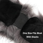sy soul young Faux Fur Headband with Elastic for Women's Winter Earwarmer Earmuff
