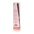 L'ANGE HAIR Detangling Teasing Brush with Nylon & Boar Bristles | Precise Sectioning | Adds Volume & Root Lift | Tames Flyaways & Frizz | Indented Grip | All Hair Types (Black)