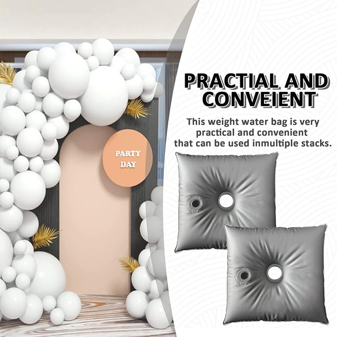 Decojoy Balloon Weights Pack of 2, Water Weight Bags - Image 5