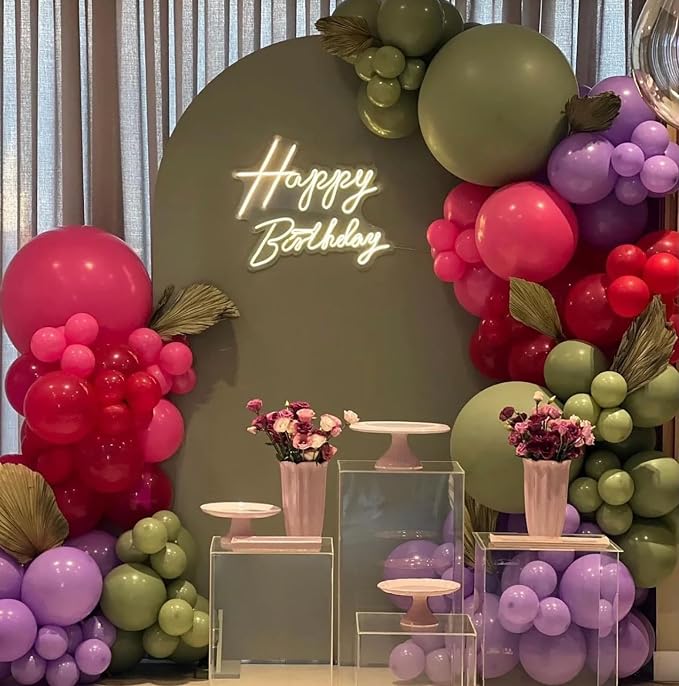 12 Inch Hot Pink Balloons, Baby Shower, Graduate Party Decorations - Image 6