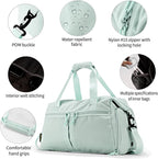 Weekender Duffel Bag with Shoe Compartment And Wet Pocket-Luggage Everyday Overnight Bag for Men and Women Travel-Carry On Gym Bag