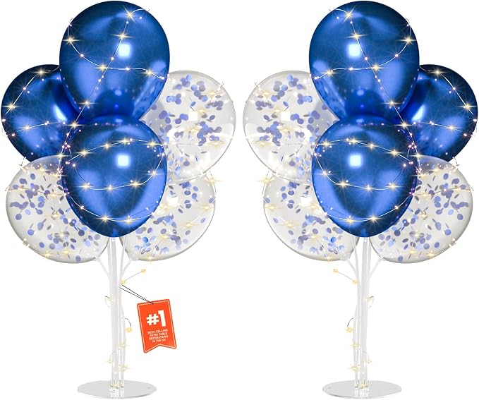2Set Blue Balloons Stand, Balloons Stands by MYZSBRDM