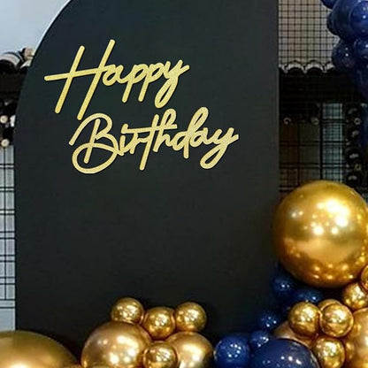 Happy Birthday Sign for Backdrop by MASTRON