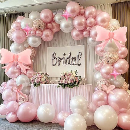 Pearl Pink Double Stuffed Balloons - Image 7