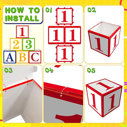 Back to School Balloon Boxes Decoration - Image 5