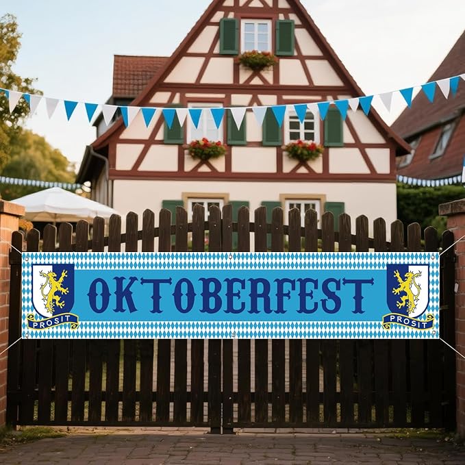 Oktoberfest Fence Banner 120" x 20" by Unknown