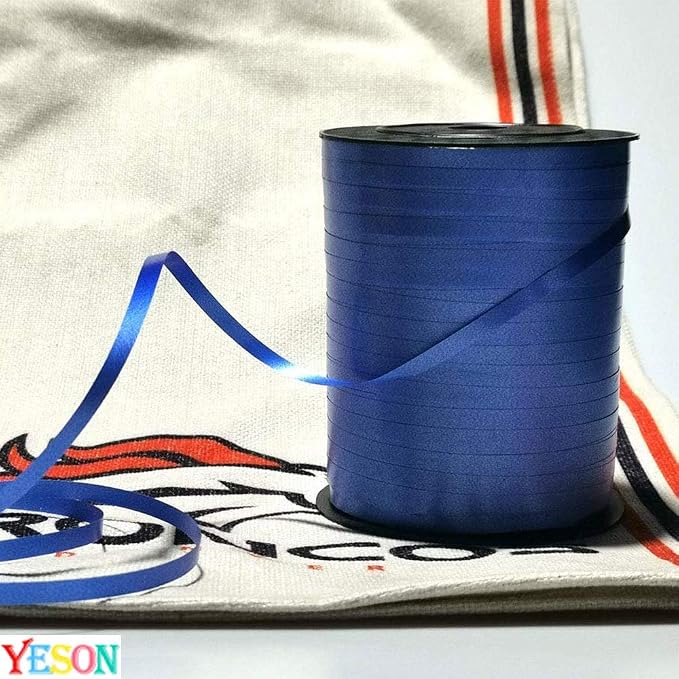 Navy Blue Balloon String Curling Ribbon 500 Yards by YESON