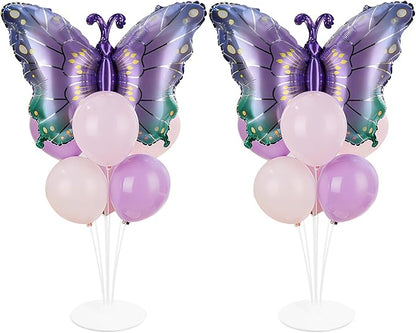 Butterfly Party Balloons Stand Kit 2 Sets by Naozinebi
