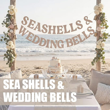 Affrolling Seashells & Wedding Bell Party Decorations Seashells and Wedding - Image 2