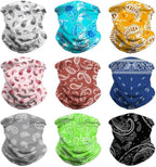 Neck Gaiter Face Cover - Sun Protection Mask Balaclava for Men and Women