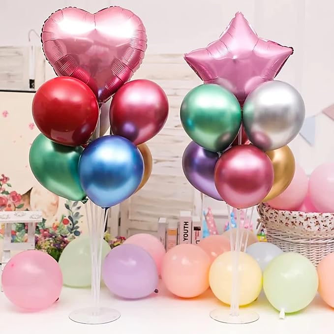 Voircoloria 4 Sets Balloon Stand Kits, Balloon Sticks Holder - Image 7