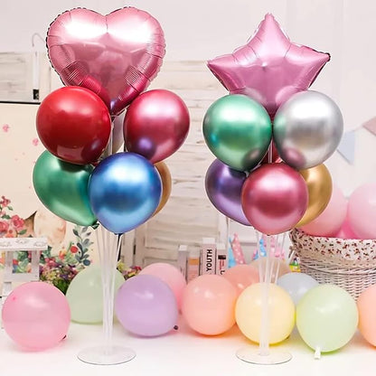 Voircoloria 4 Sets Balloon Stand Kits, Balloon Sticks Holder - Image 7