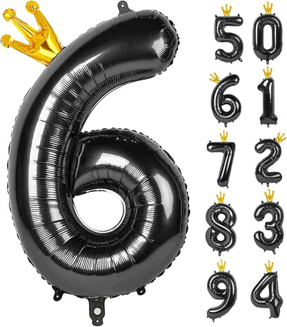 Black 6 Balloon by IWERP
