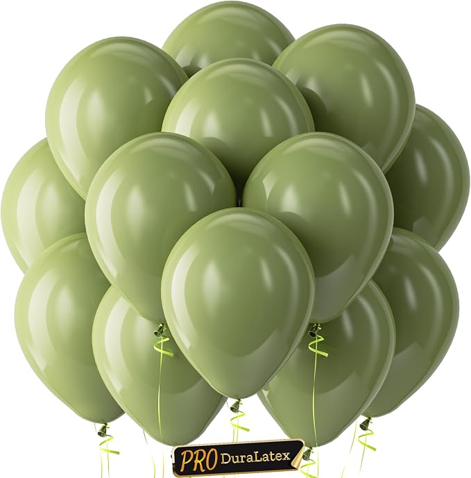 Pro Duralatex Sage Green Balloons by Bezente