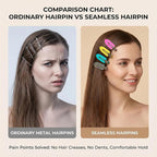 No Crease Hair Clips Makeup Pin Curl Clip Bulk 40Pcs Multicolor No Bend Dent Bang Creaseless Hair Clips for Makeup Application Bangs Hairpin Setting Pins Clip for Women Styling (Green)