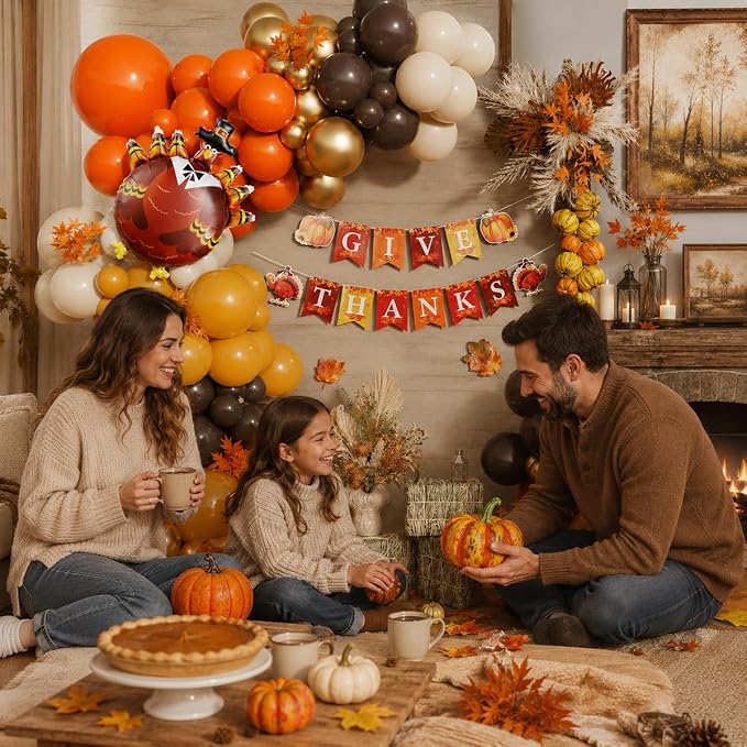 Thanksgiving Balloon Garland Kit - Image 6