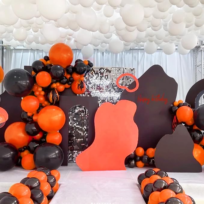 Orange Balloon Arch Kit 111Pcs 18 12 5 Inch Latex Party Balloons Garland - Image 7