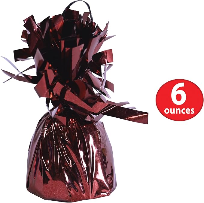 Beistle Metallic Wrapped Balloon Weights, Centerpieces and Table Décor - Image 2