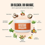 Overtone Semi Permanent Hair Color Conditioner, Ginger Glow, 8 oz, Nourishing, Damage-Free, Color Depositing Mask for All Hair Types with Shea Butter & Coconut Oil, Vegan & Cruelty-Free