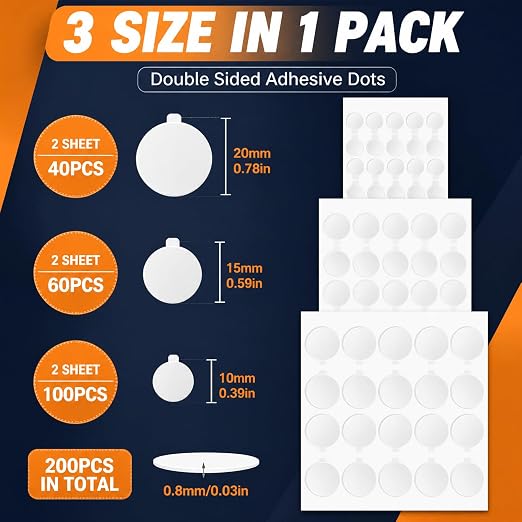 Glue Dots, Double Sided Adhesive Dots - Image 2
