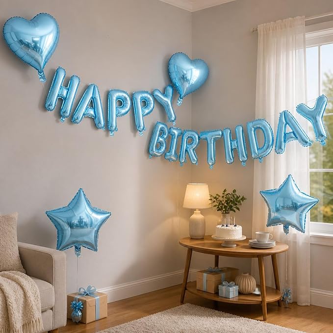 Light Blue Birthday Decorations - Image 4