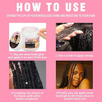 16oz Big Capacity Braid Gel Good for Twist, Locs, Braids, Edge No Flake Extra Hold High Shine Braiding Gel & Edge Control, Loc Gel Long Lasting for Locks, Cornrows Smooths & Tames Frizz
