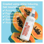 Heat Protectant Spray For Hair - Thermal Protector Up To 450ºF From Flat Irons & Hot Blow Dry - Light Weight Thermal Shield Protection Prevents Damage & Breakage, Sulfate & Paraben Free - 5.9 Fl.Oz